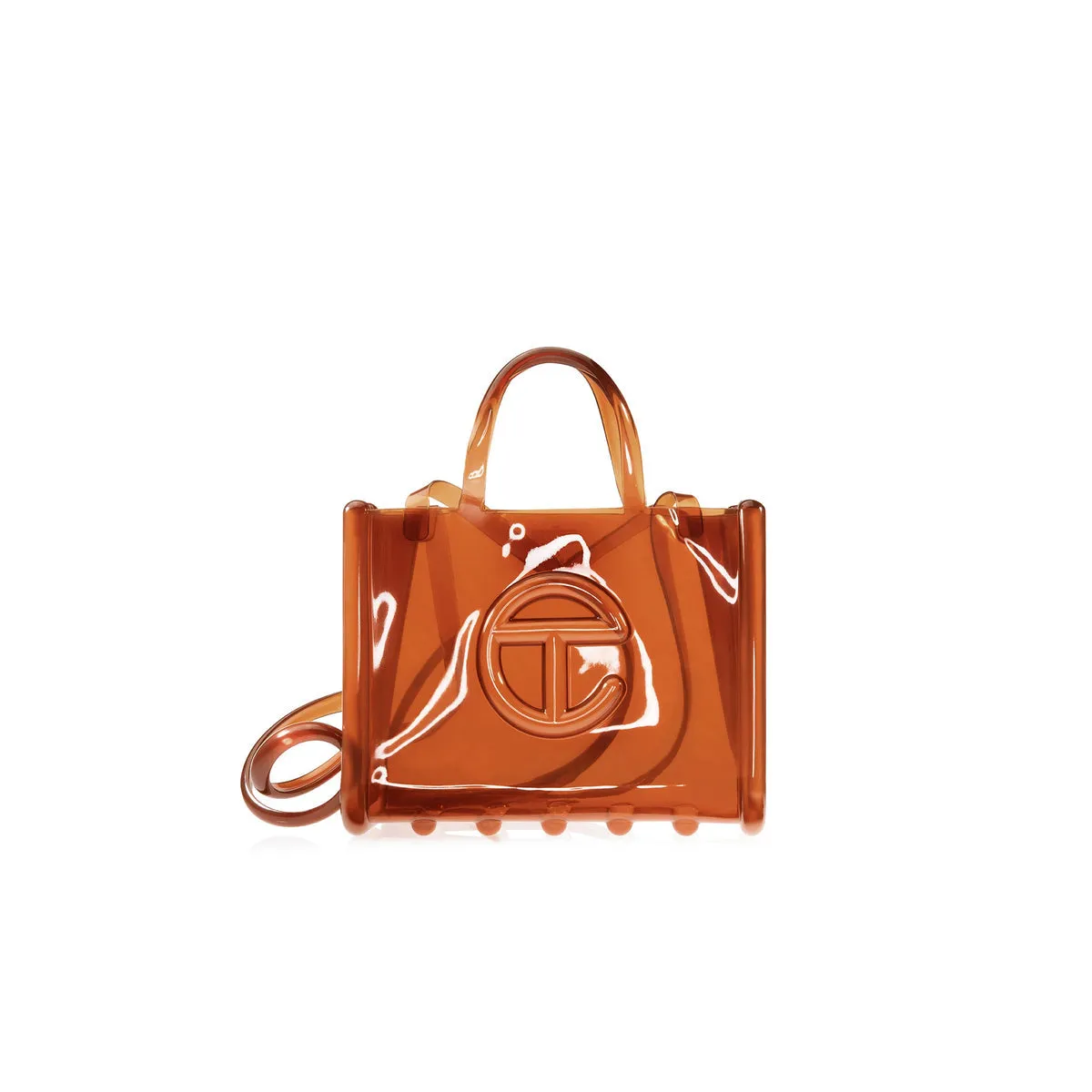 Melissa x Telfar | Medium Shopper Bag - Clear Brown sold by Sister & Co product image thumbnail 2