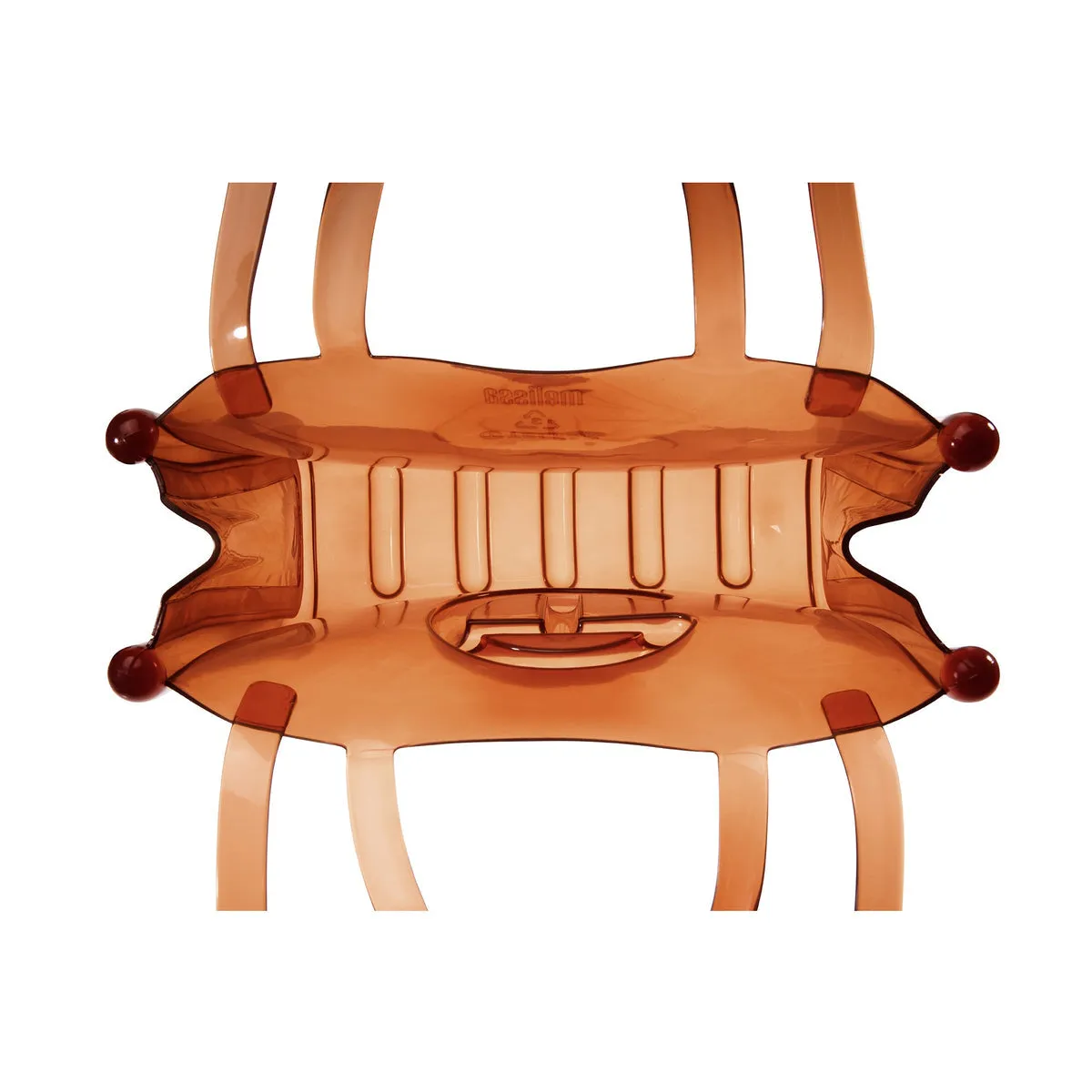 Melissa x Telfar | Medium Shopper Bag - Clear Brown sold by Sister & Co product image thumbnail 4