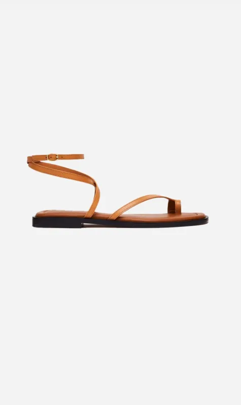 A.Emery | The Piper Sandal - Deep Tan sold by Sister & Co