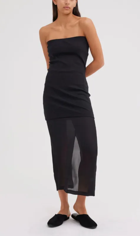 Jac+Jack | Donnie Tube Top - Black sold by Sister & Co