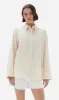 Assembly Label | Kate Linen Blend Shirt - Stone sold by Sister & Co
