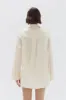 Assembly Label | Kate Linen Blend Shirt - Stone sold by Sister & Co