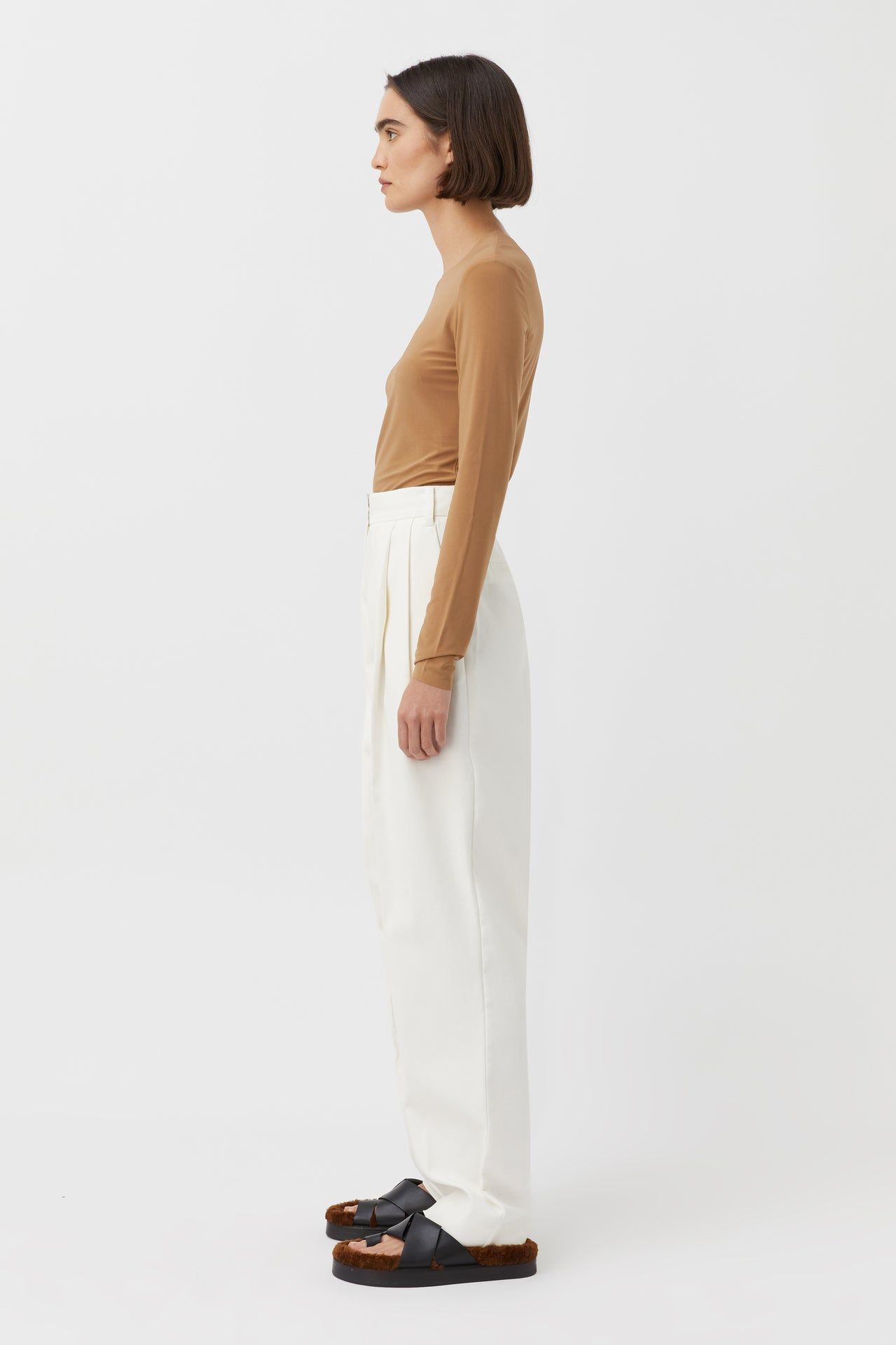 Camilla & Marc | Saint Knit Stock Top - Toffee sold by Sister & Co product image thumbnail 2