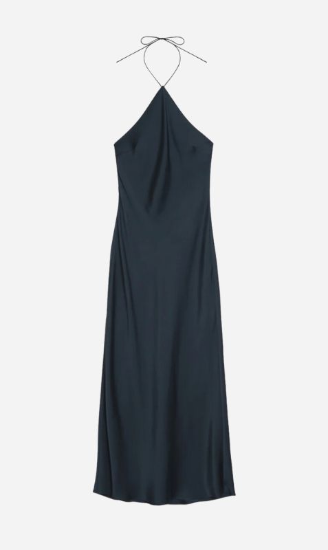 Anine Bing | Leanne Dress - Navy sold by Sister & Co