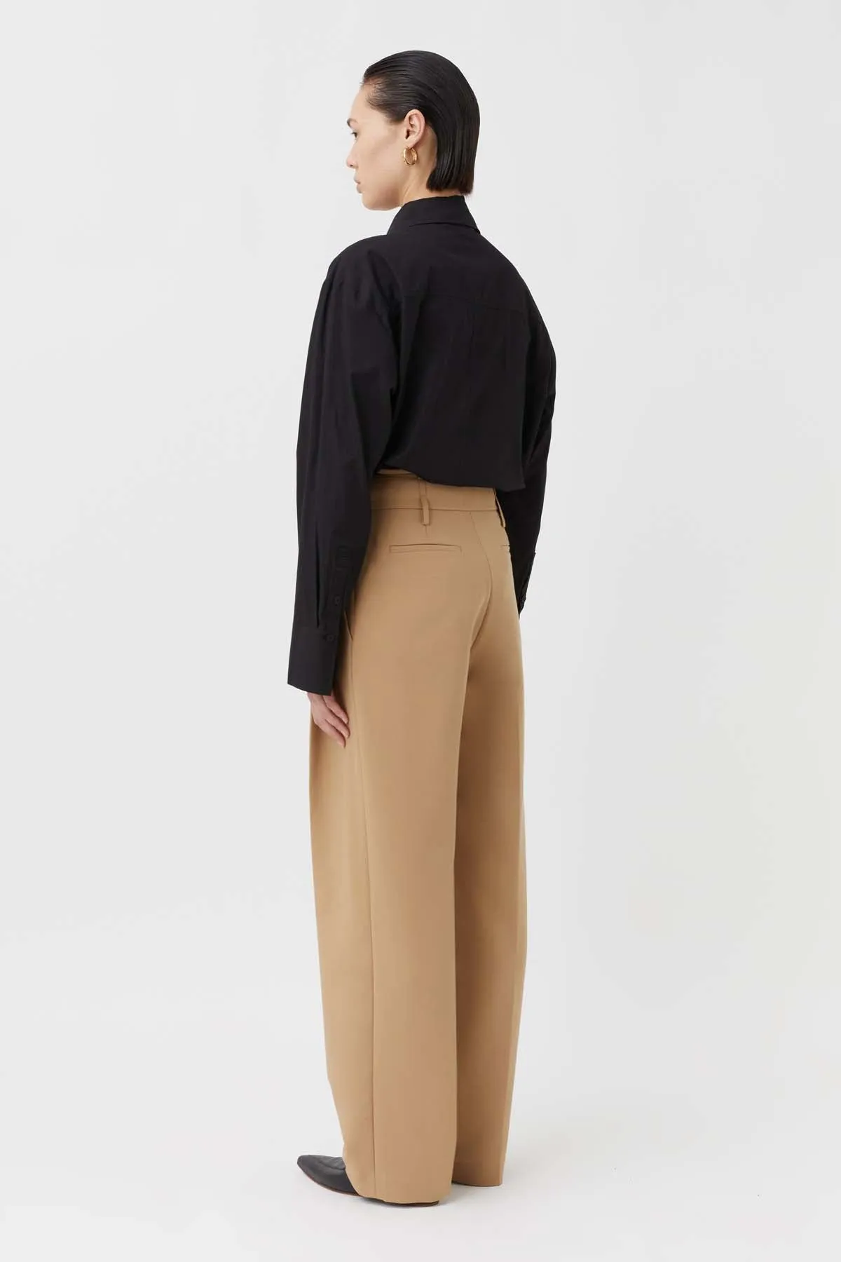 CAMILLA AND MARC | Sterling Tailored Pant - Camel sold by Sister & Co product image thumbnail 4