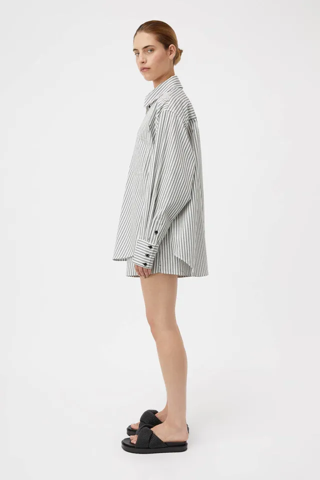 Camilla And Marc | Elsing Striped Shirt - Cream sold by Sister & Co product image thumbnail 3