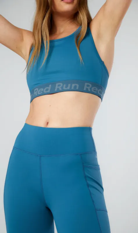 Red Run | Sport Bra Top - Stormy Sea sold by Sister & Co