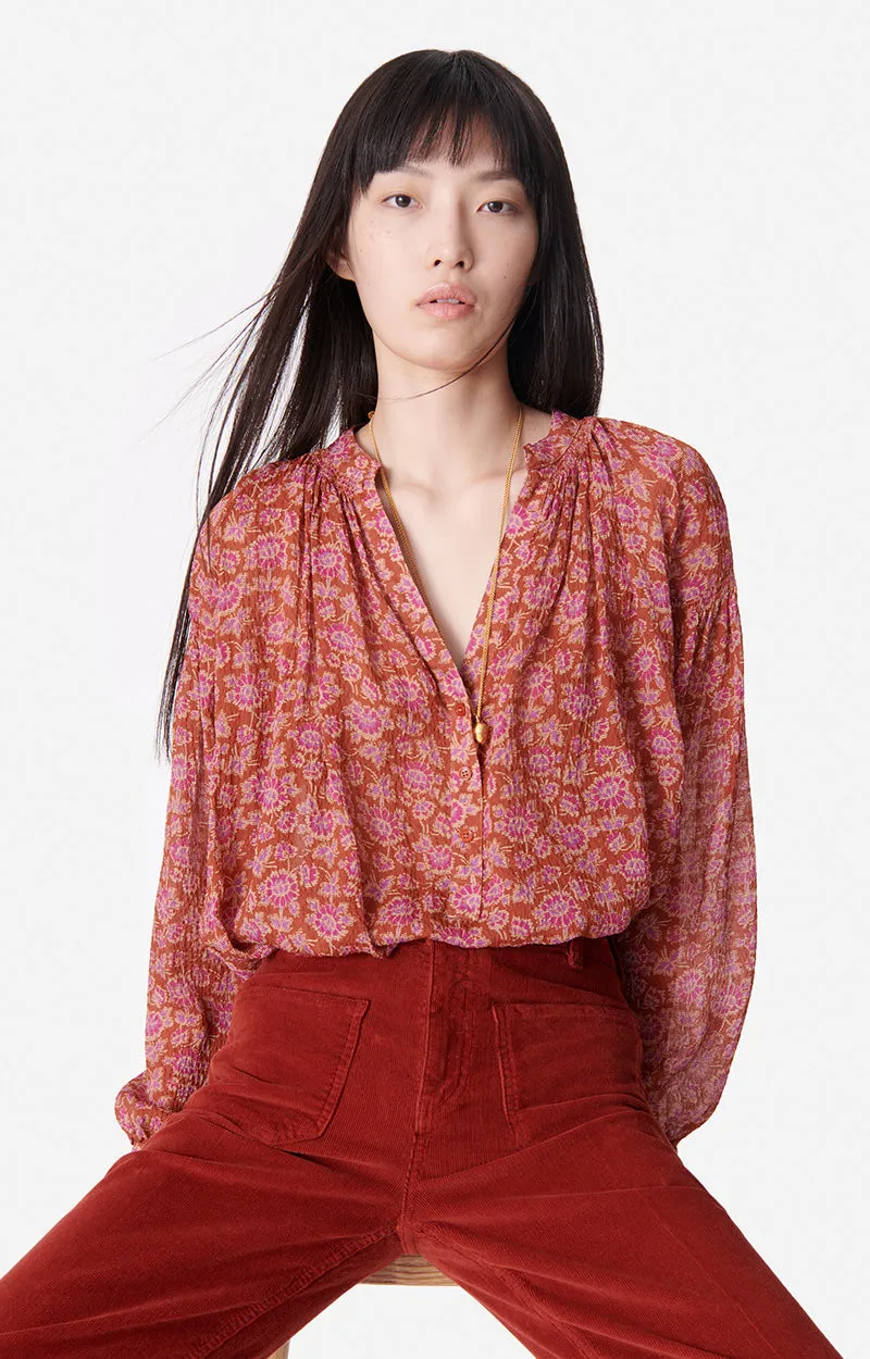 Vanessa Bruno | Nipoa Blouse - Roux sold by Sister & Co product image thumbnail 2