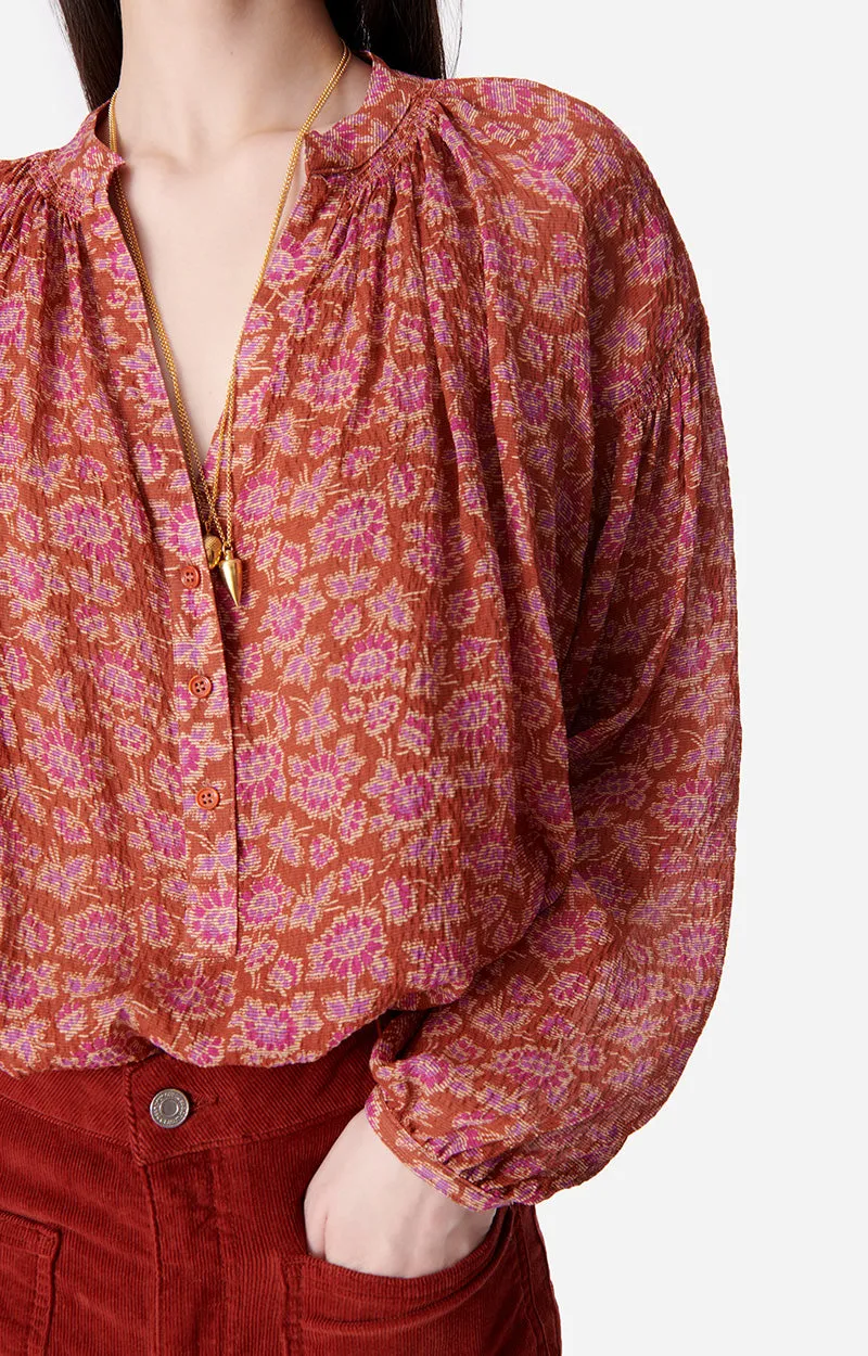 Vanessa Bruno | Nipoa Blouse - Roux sold by Sister & Co product image thumbnail 3