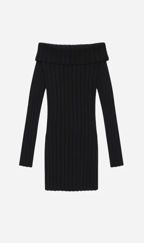 Anine Bing  | Mariah Dress - Black sold by Sister & Co