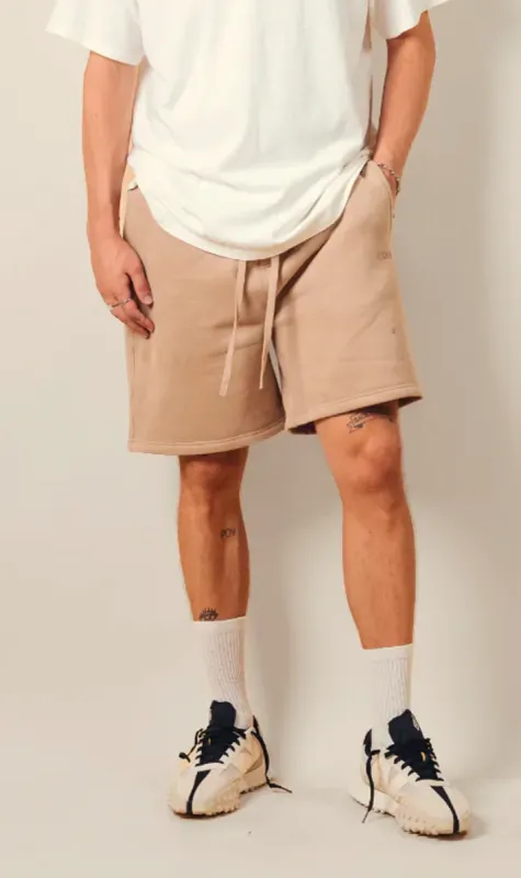 Kore Studios | Baller Track Short - Taupe made by Sisters & Co