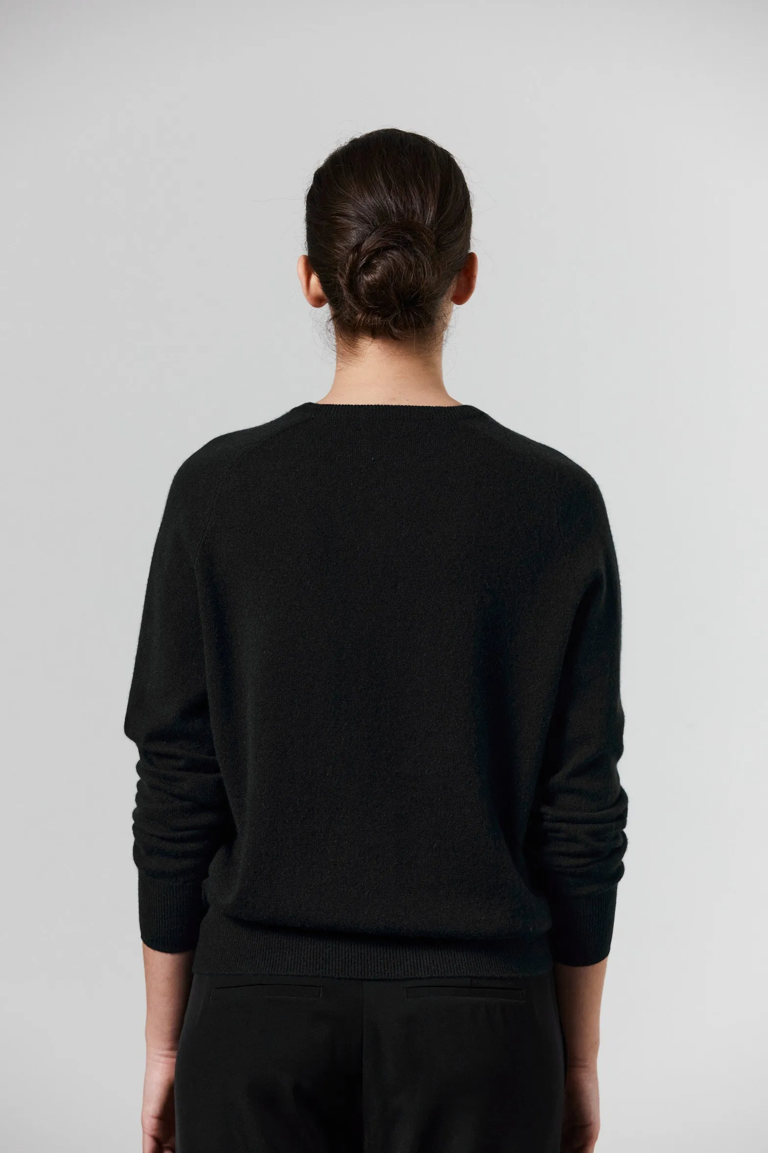 Laing | Amy Cashmere V Neck - Black sold by Sister & Co product image thumbnail 3