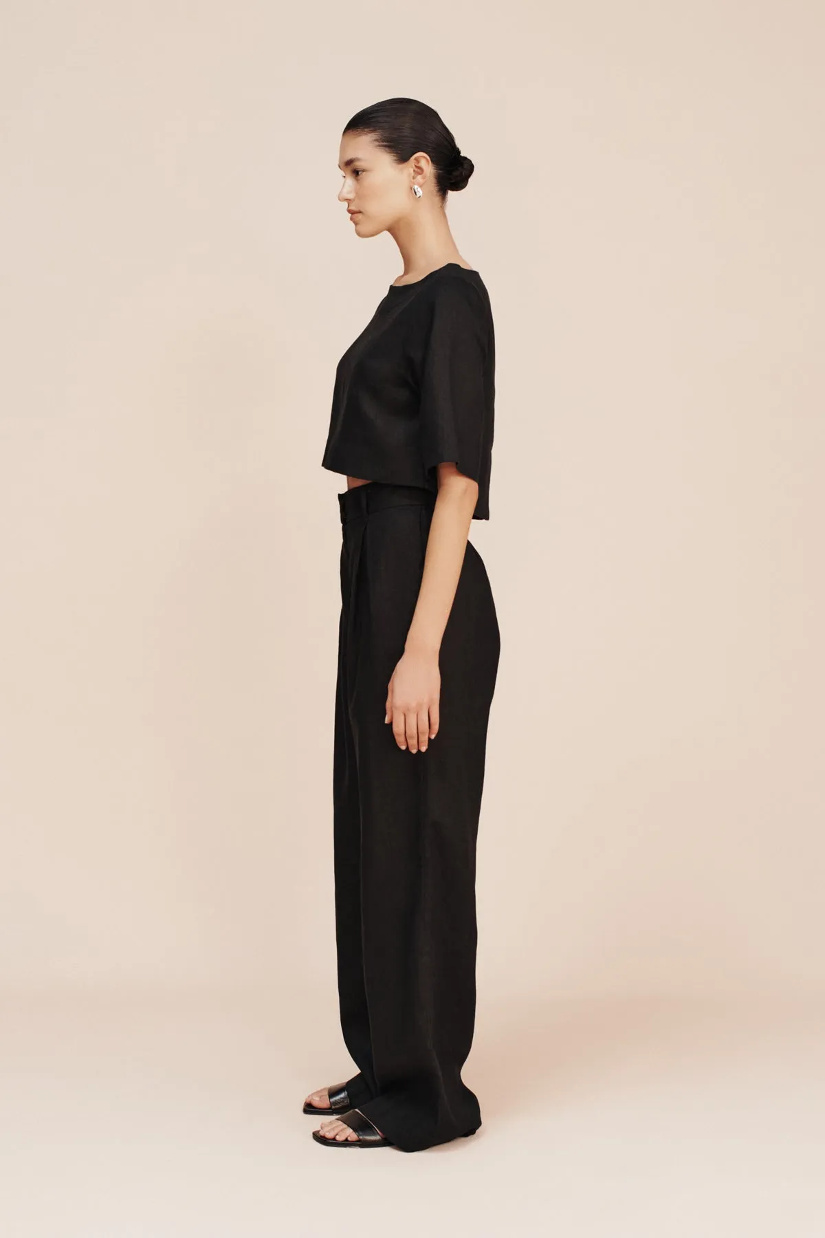 Posse | Presley Trouser - Black sold by Sister & Co product image thumbnail 3