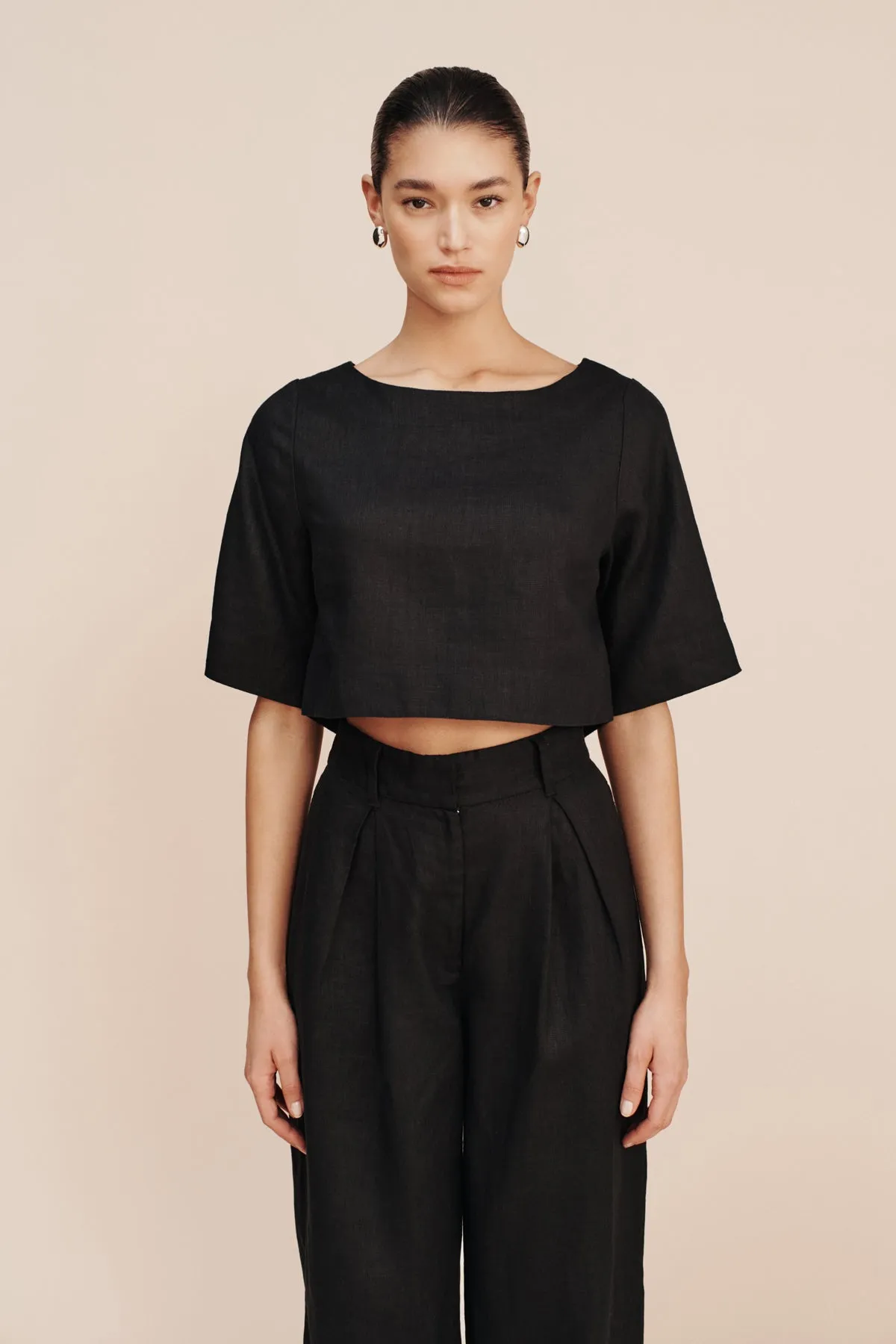 Posse | Presley Trouser - Black sold by Sister & Co product image thumbnail 4