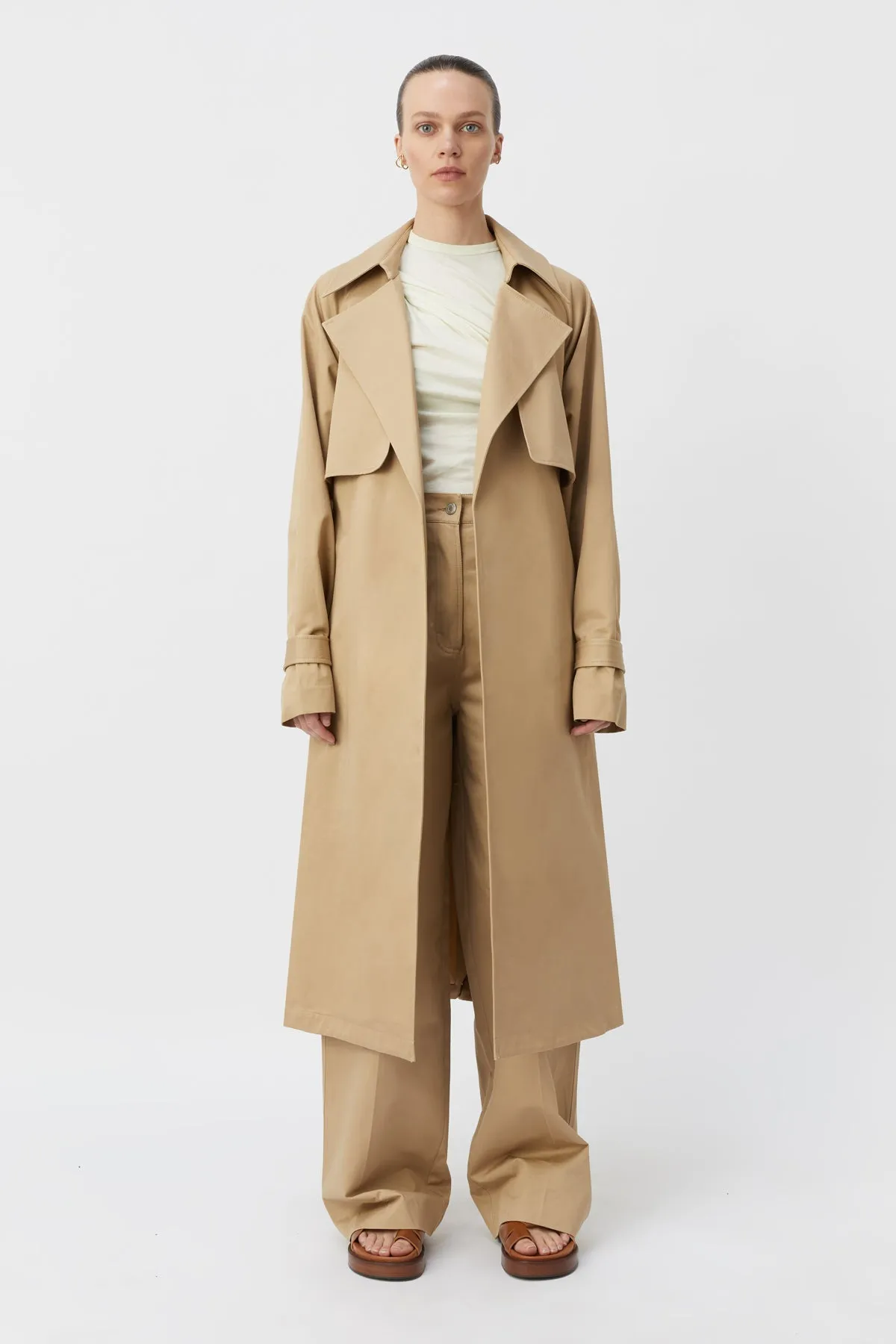 Camilla And Marc | Mika Trench Coat - Fawn sold by Sister & Co product image thumbnail 2