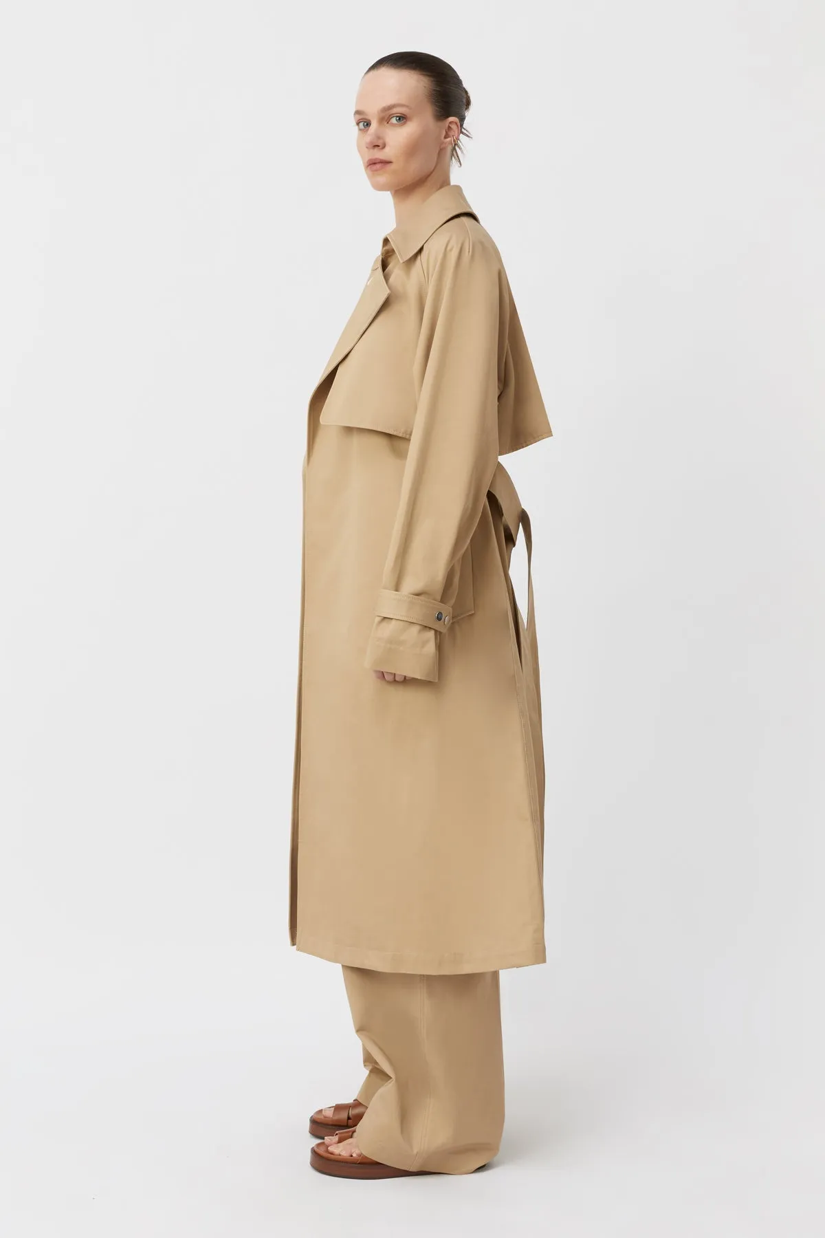 Camilla And Marc | Mika Trench Coat - Fawn sold by Sister & Co product image thumbnail 3