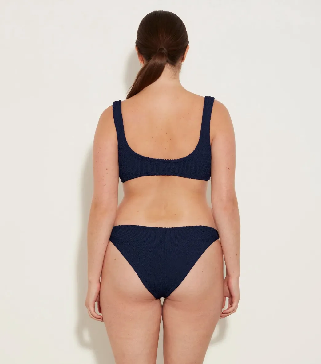 Hunza G | Juno Bikini - Navy sold by Sister & Co product image thumbnail 4