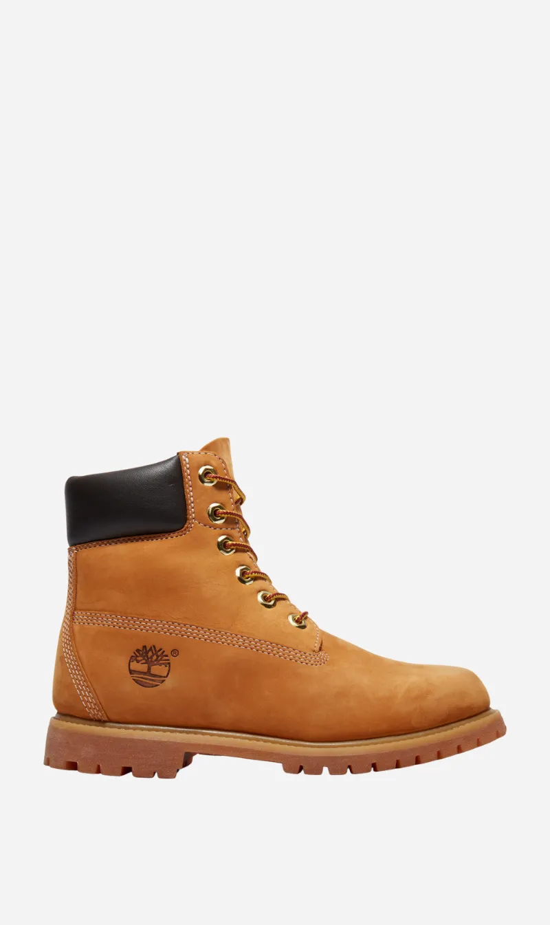 Timberlands | Stone Street 6-Inch Waterproof Boot - Wheat Nubuck sold by Sisters & Co