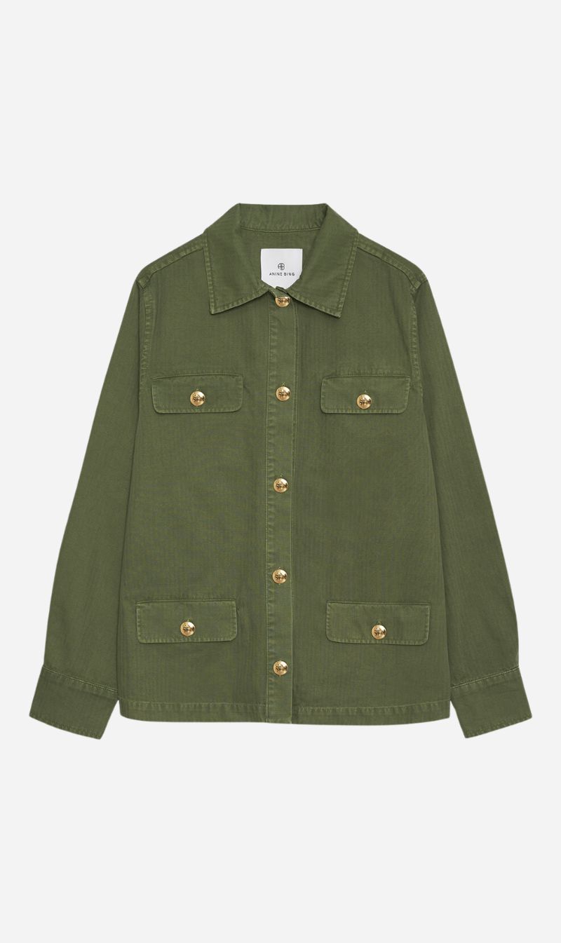 Anine Bing | Corey Jacket - Army Green sold by Sister & Co
