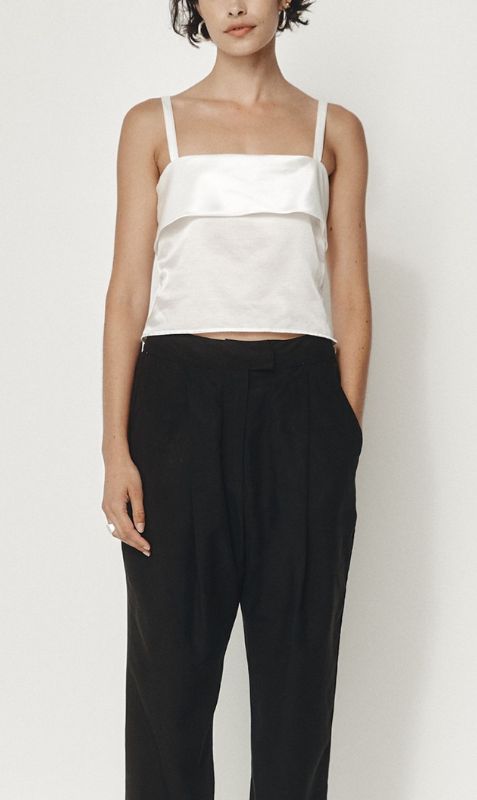 Marle | Alma Top - Ivory sold by Sister & Co