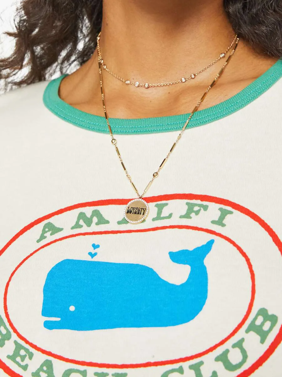 Mother Denim | The Itty Bitty Ringer - Amalfi Beach Club sold by Sister & Co product image thumbnail 3