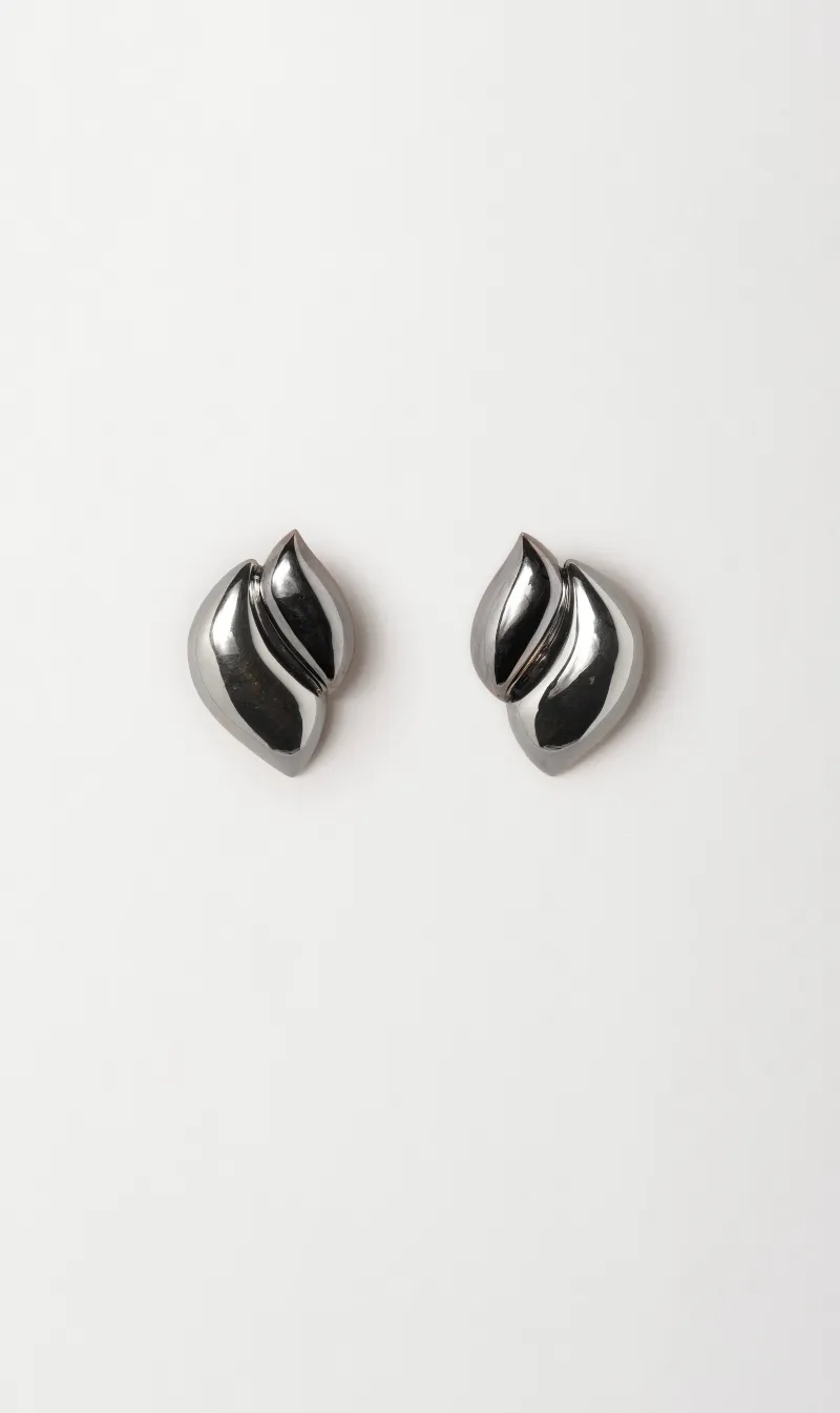 Jasmin Sparrow | Petal Earrings - Silver sold by Sister & Co