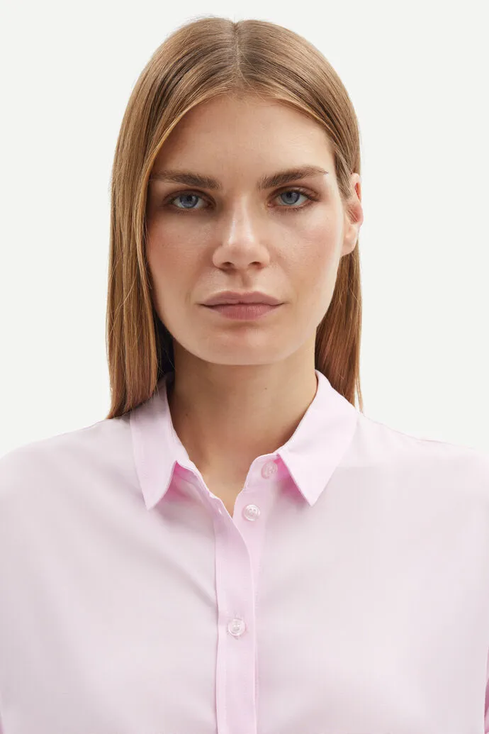 Samsoe Samsoe | Majan SS Shirt - Lilac Snow sold by Sister & Co product image thumbnail 3