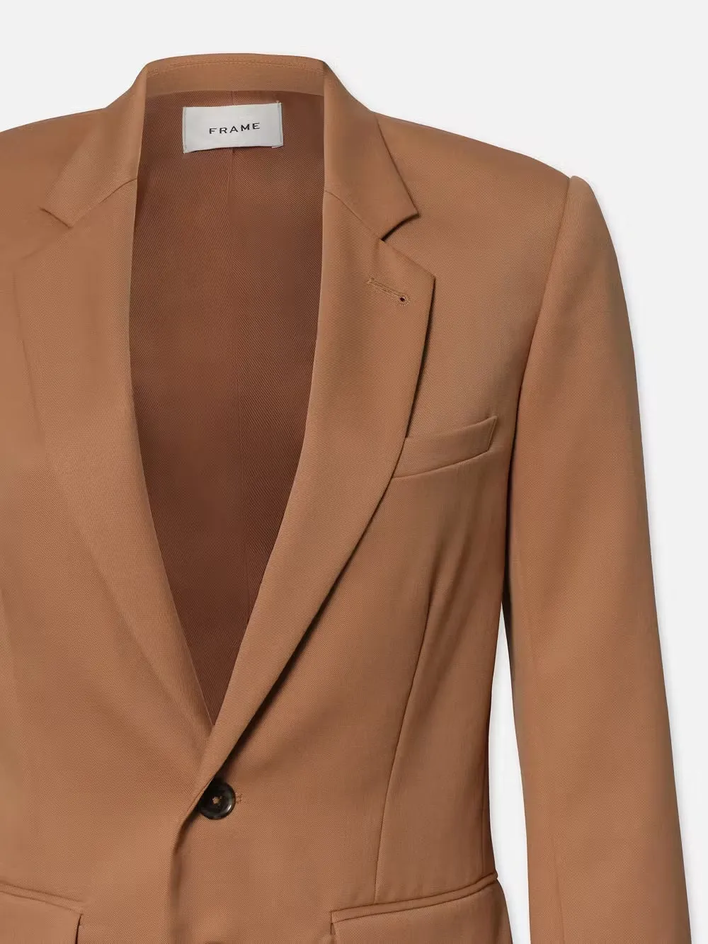 Frame | Everyday Blazer - Light Camel sold by Sisters & Co product image thumbnail 3