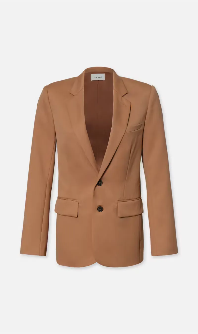 Frame | Everyday Blazer - Light Camel sold by Sisters & Co