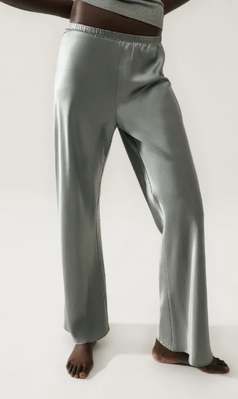 Silk Laundry | Bias Cut Pants - Moon sold by Sister & Co
