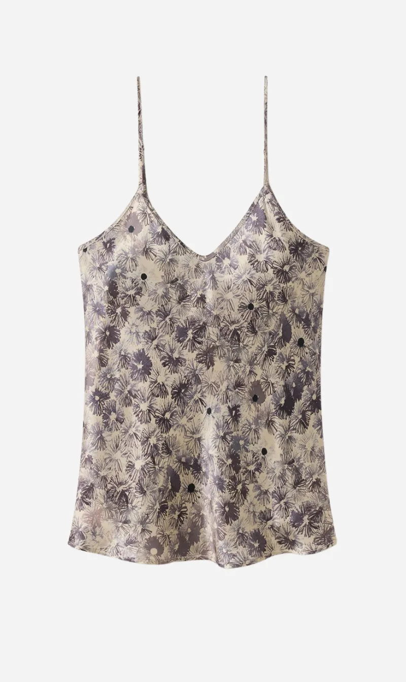 Silk Laundry | Bias Cut Cami - Aster Floral sold by Sister & Co