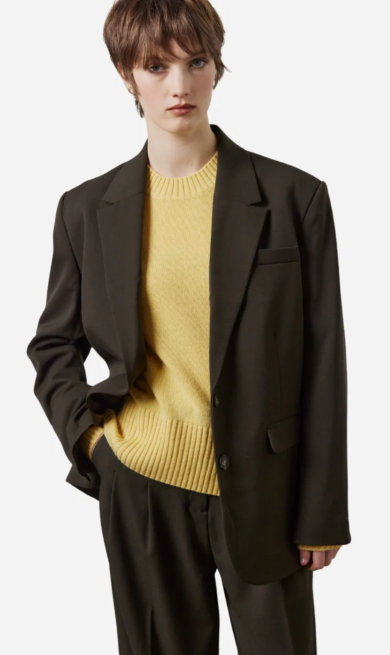 Laing | Boston Boyfriend Jacket - Bark sold by Sister & Co