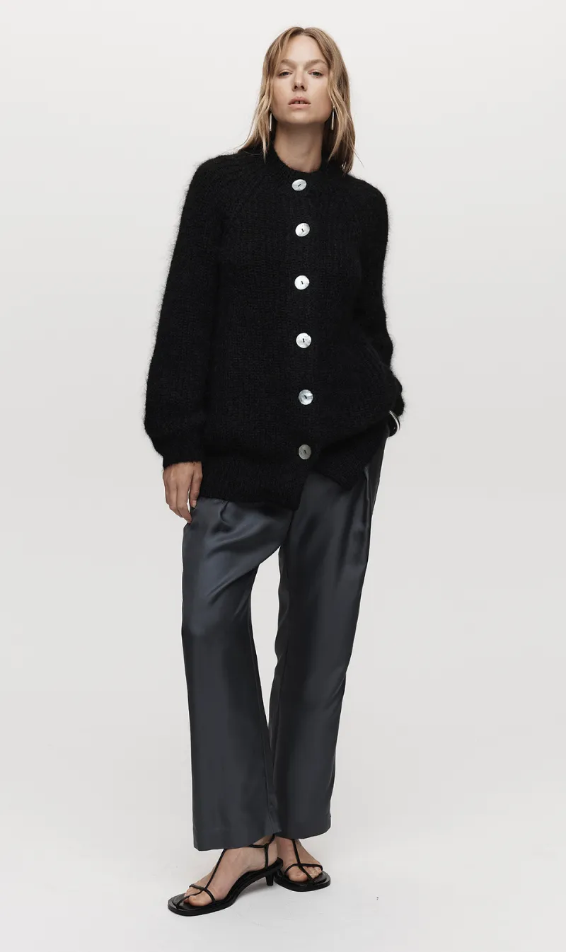 Marle | Evelyn Cardigan - Black sold by Sister & Co