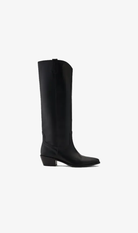 Vanessa Bruno | Bottes Santiag Boot - Noir sold by Sister & Co