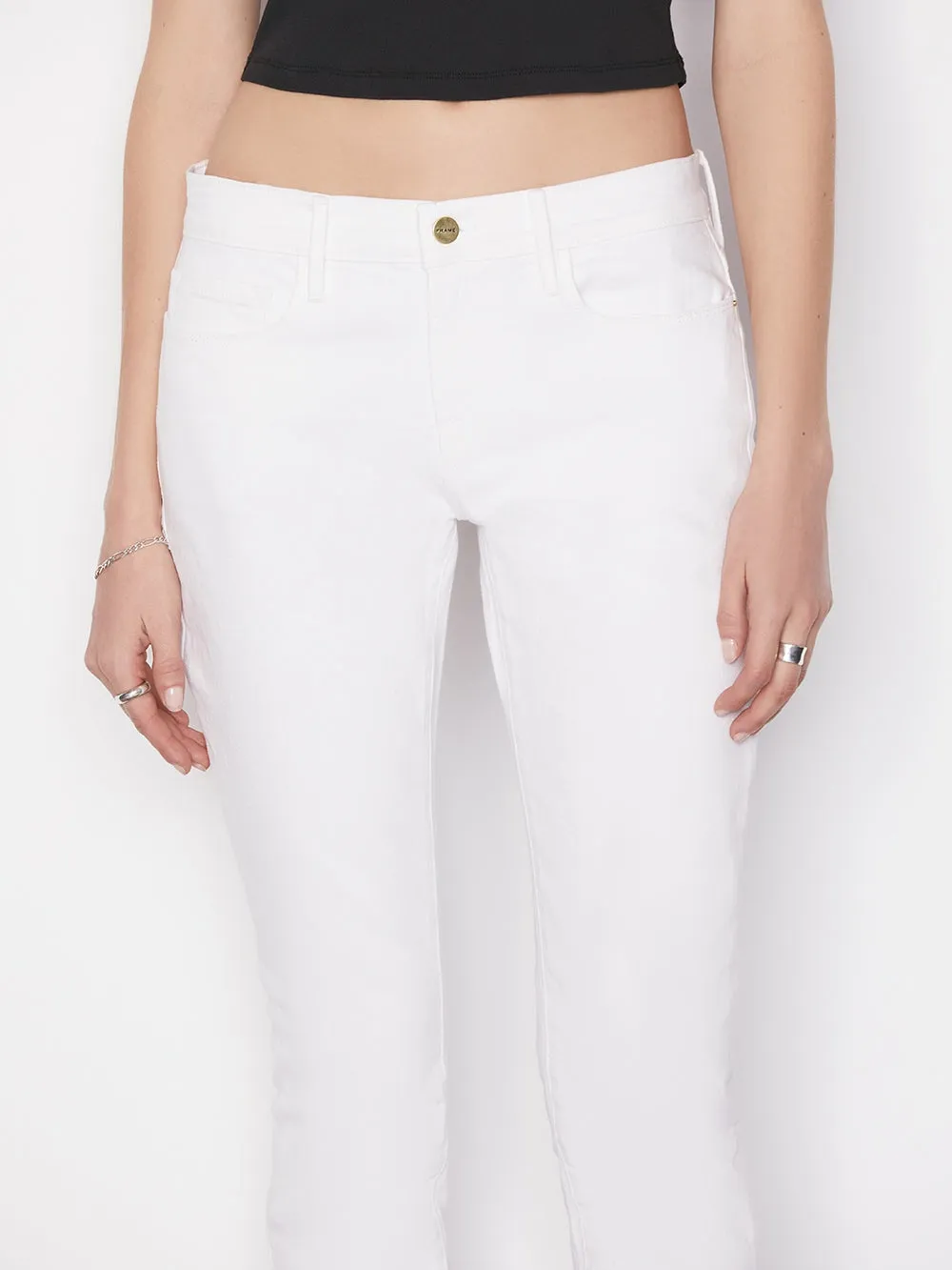 Frame Denim | Le Garcon - Blanc sold by Sisters & Co product image thumbnail 3
