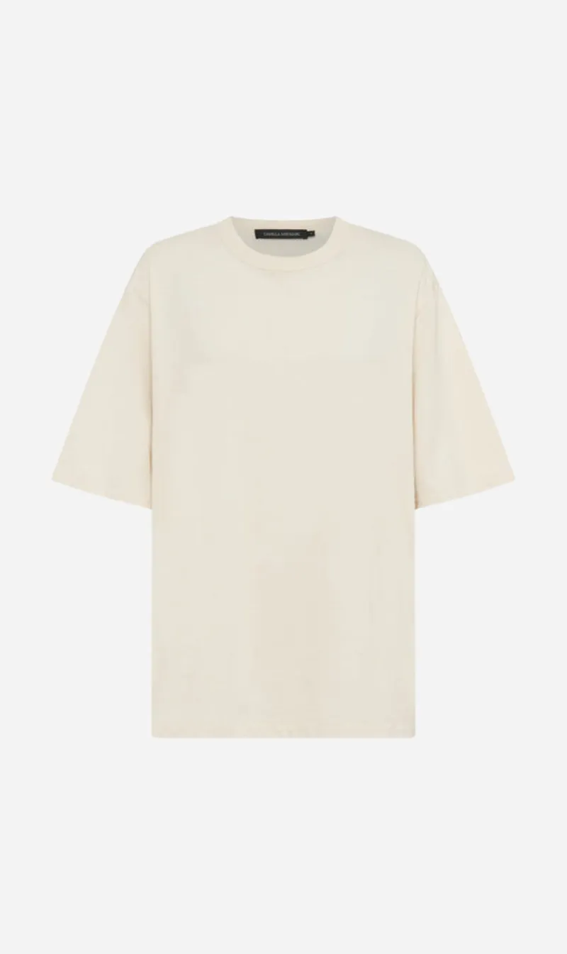 Camilla and Marc | Iwan Embroidery Tee - Chalk sold by Sister & Co