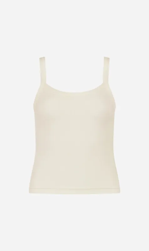 Dear Dylan | Organic Tank - Ivory sold by Sister & Co