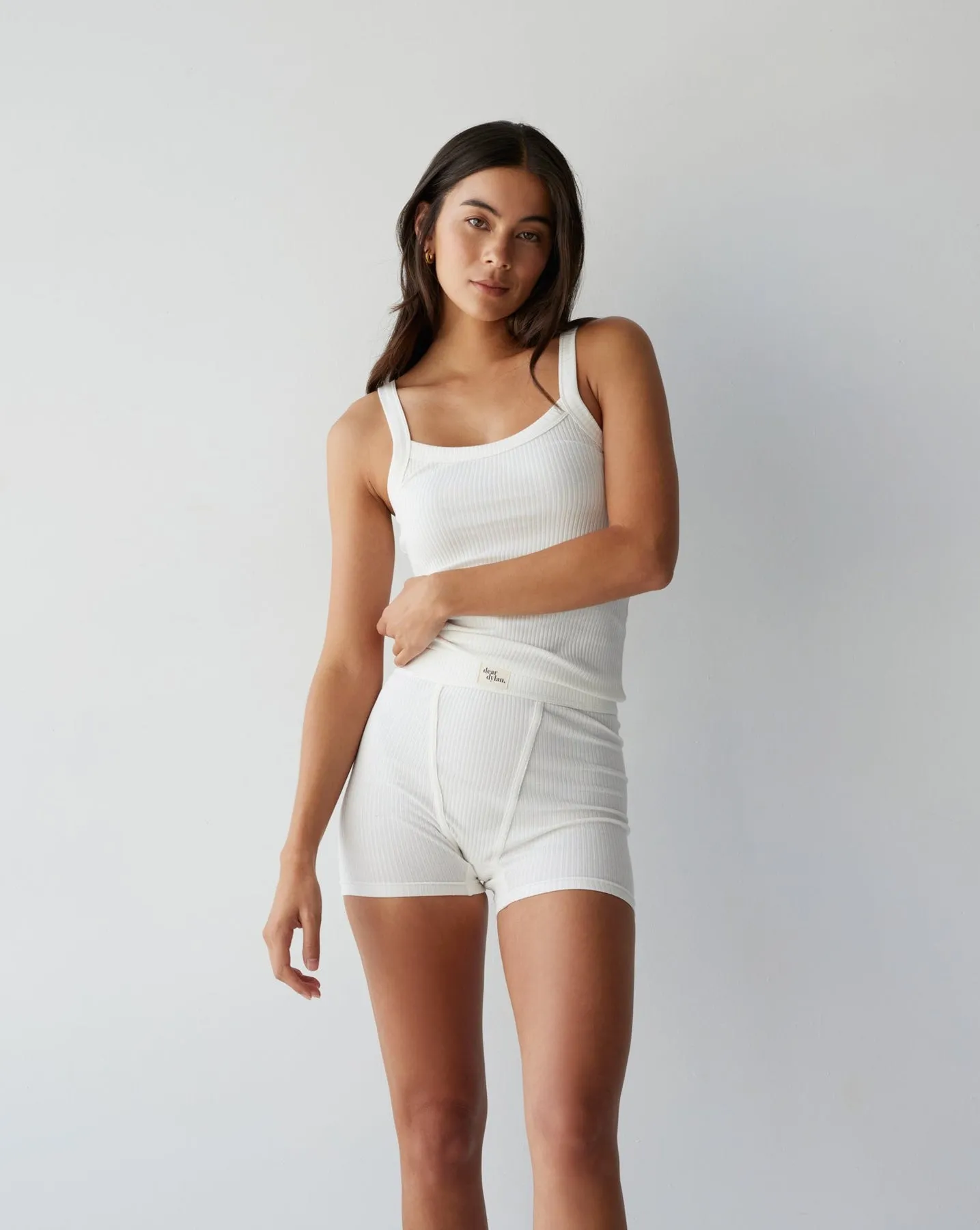 Dear Dylan | Organic Tank - Ivory sold by Sister & Co product image thumbnail 3
