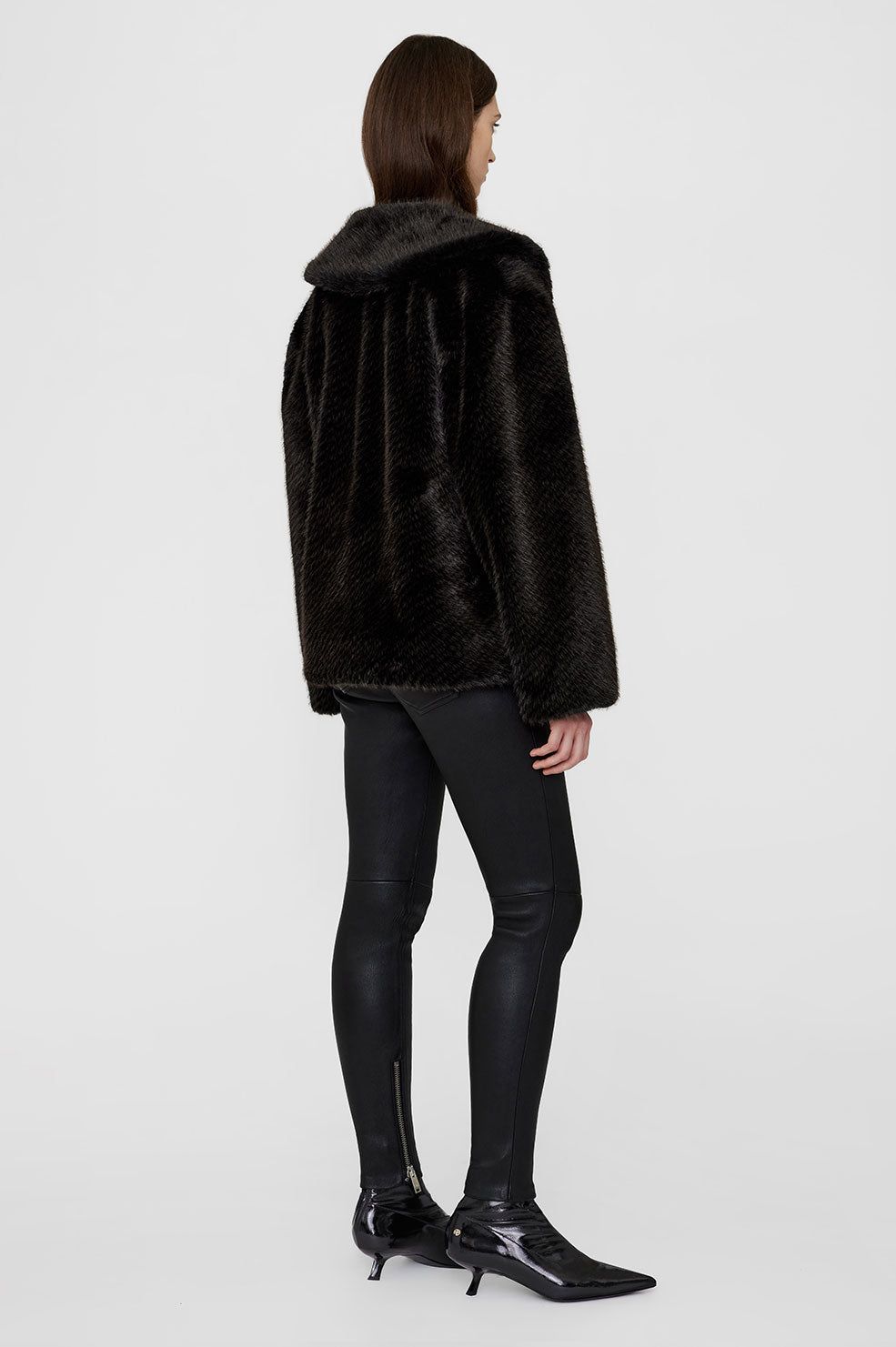 Anine Bing | Hilary Jacket - Black & Brown sold by Sister & Co product image thumbnail 4