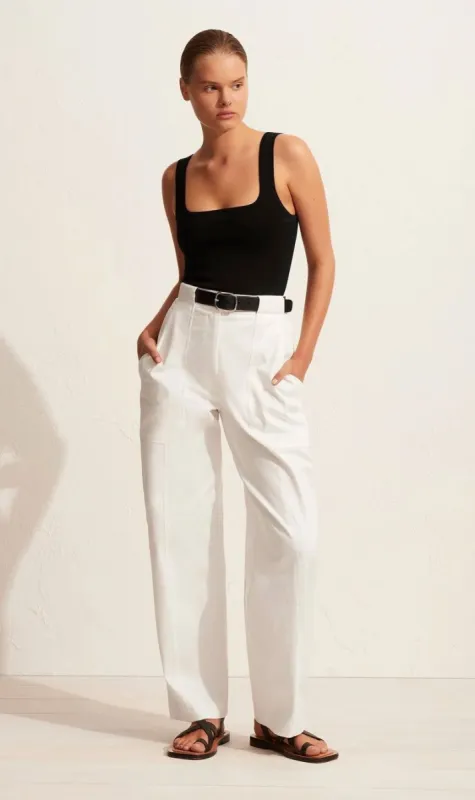 Matteau | Utility Trouser - Chalk sold by Sister & Co