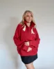 Camilla And Marc | Canton Hoodie - Ruby sold by Sister & Co