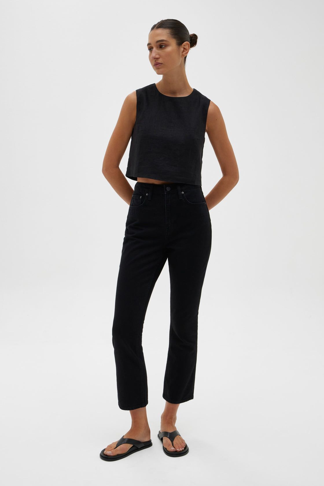 Assembly Label | Nilsa Top - Black sold by Sister & Co product image thumbnail 2