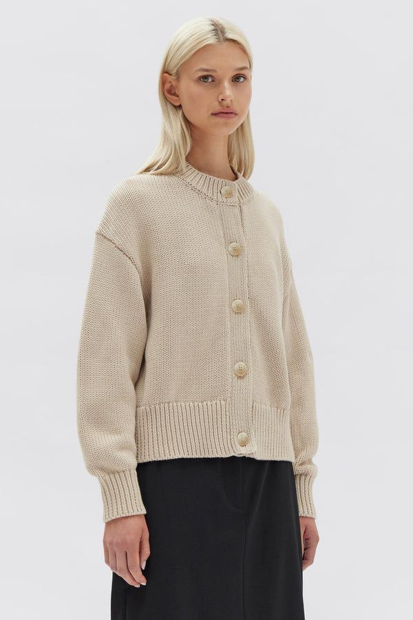 Assembly Label | Ava Knit Cardigan - Natural sold by Sister & Co product image thumbnail 3