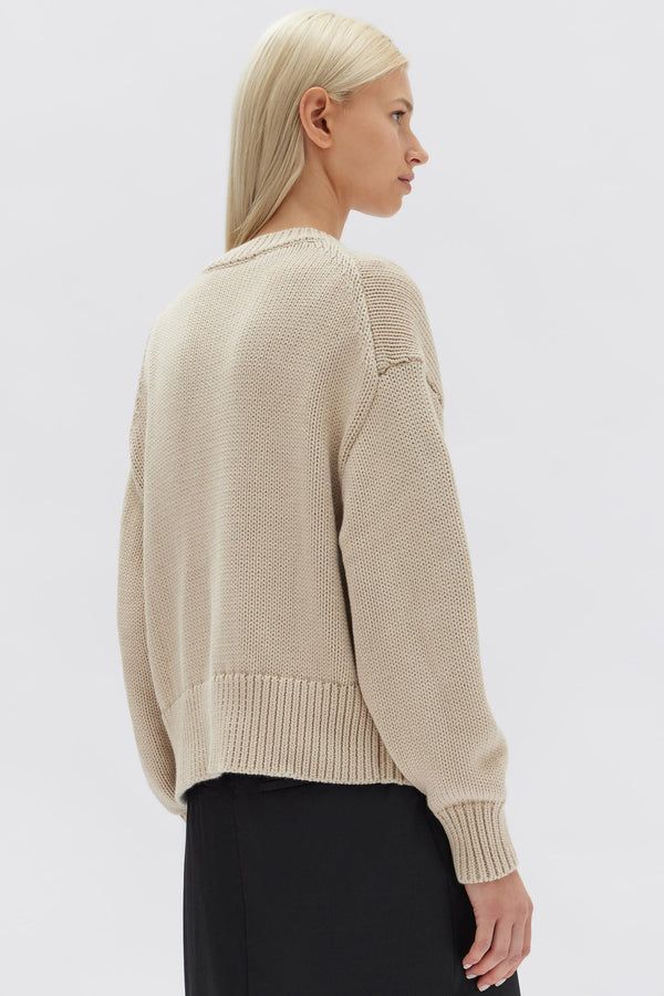 Assembly Label | Ava Knit Cardigan - Natural sold by Sister & Co product image thumbnail 5