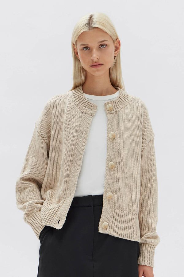 Assembly Label | Ava Knit Cardigan - Natural sold by Sister & Co product image thumbnail 2