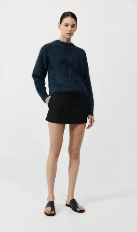 St Agni | Alpaca Sweater - Midnight Blue sold by Sister & Co