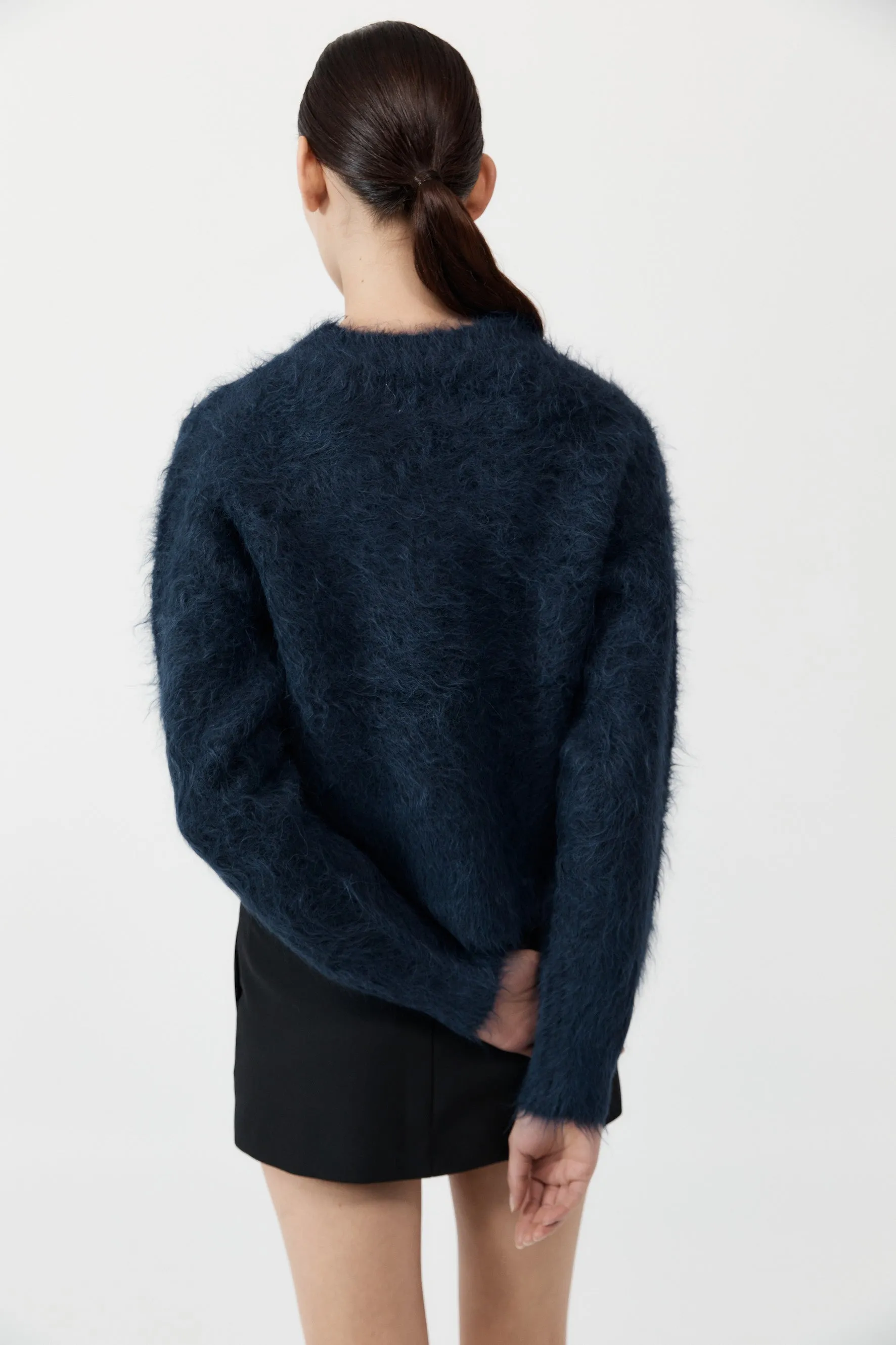 St Agni | Alpaca Sweater - Midnight Blue sold by Sister & Co product image thumbnail 5