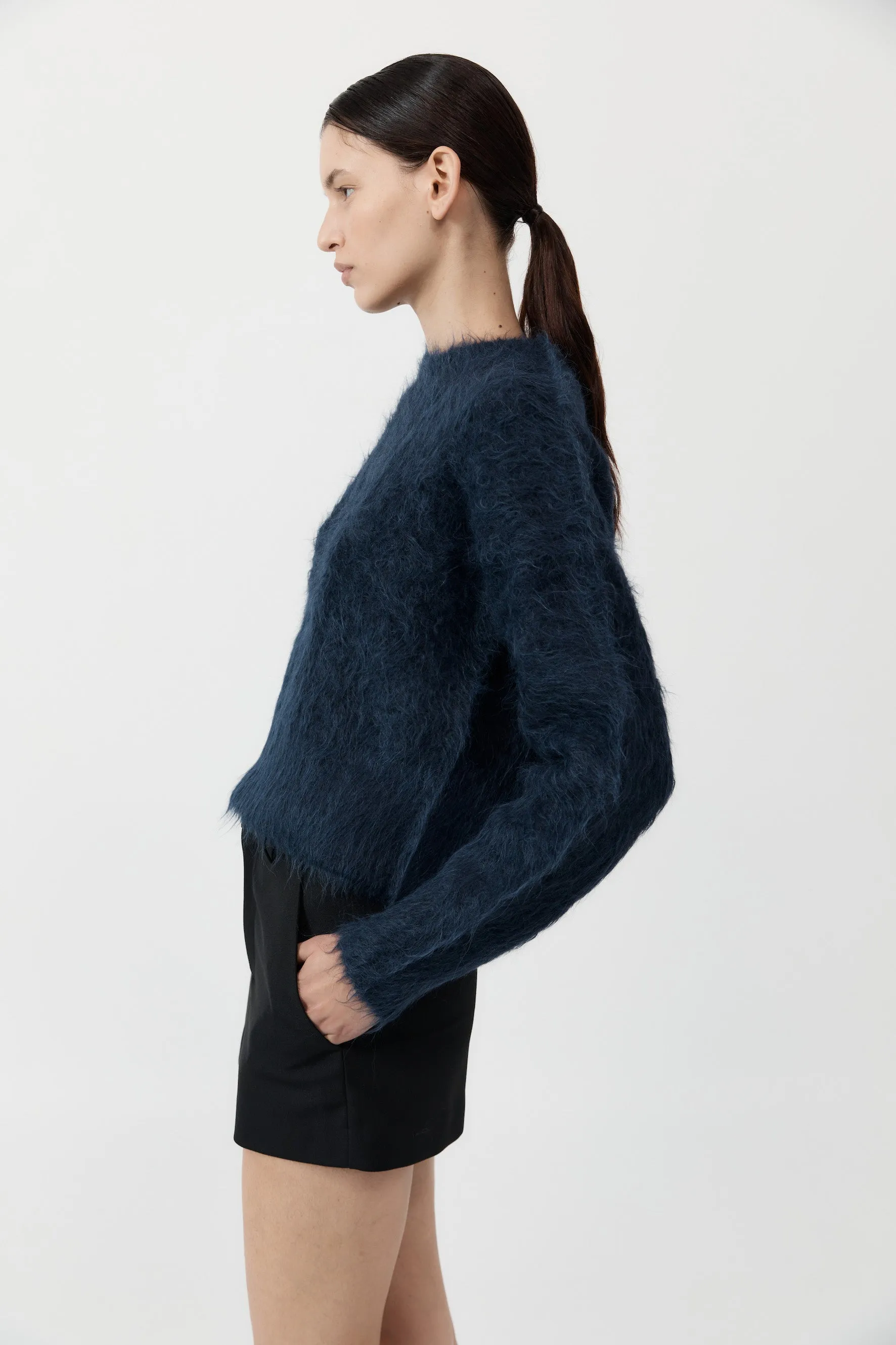St Agni | Alpaca Sweater - Midnight Blue sold by Sister & Co product image thumbnail 4