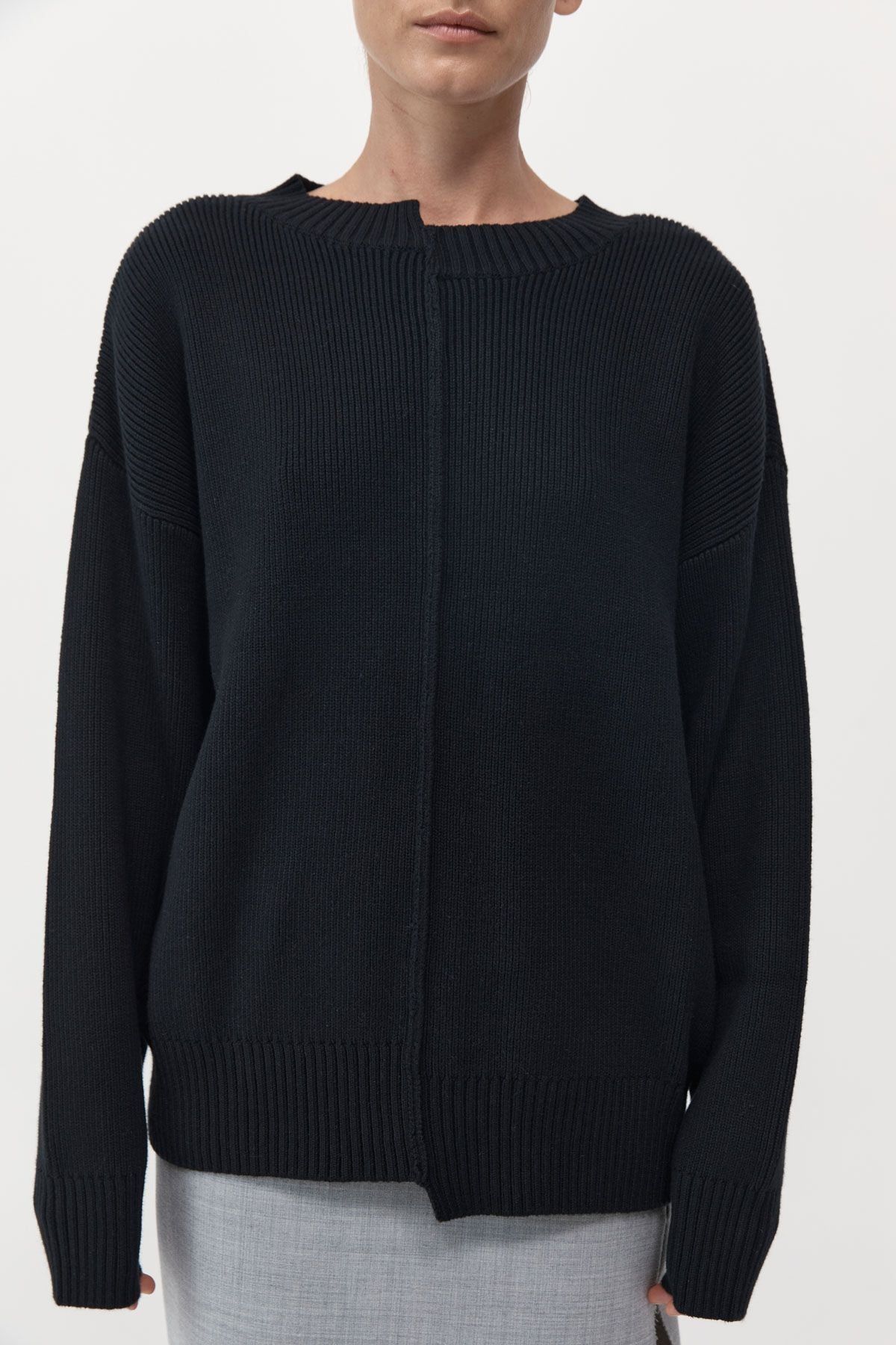 St Agni | Deconstructed Pullover - Black sold by Sister & Co product image thumbnail 3