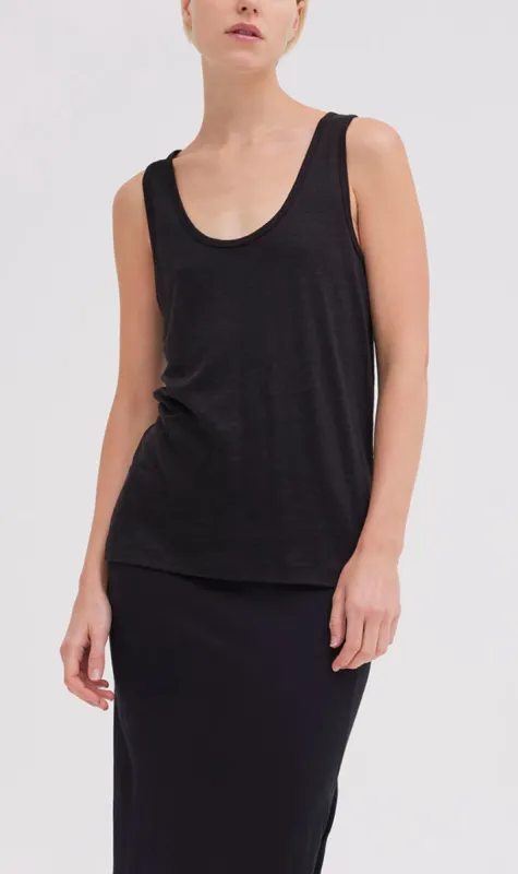 Jac+Jack | Tally Tank - Black made by Sisters & Co